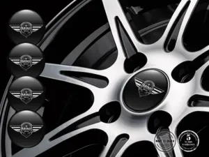 Mini Cooper Decalcomania Cerchio Edizione Emblemi Ruota Custom